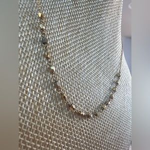 Gorjana beaded  necklace gold T42